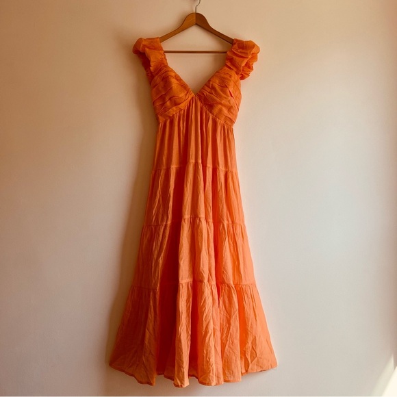 Grey Bandit Getaway Dress in Orange - Picture 4 of 16